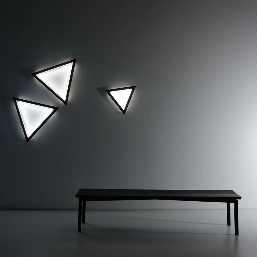 Hollis+Morris - Triangle Wall Light - TRIASCONCE-LG-OKB | Montreal Lighting & Hardware