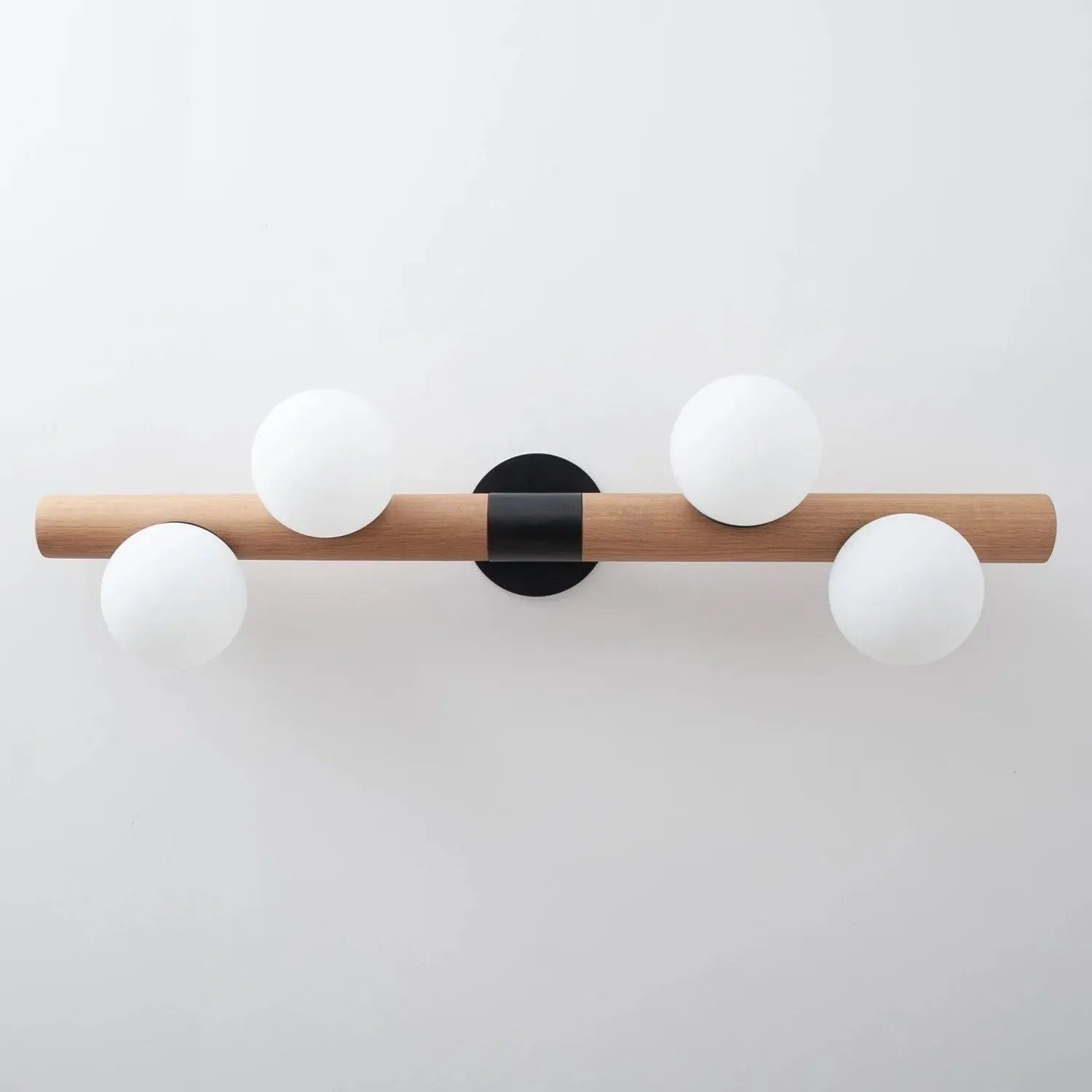 Hollis+Morris - Willow Bar Wall Sconce - WILOWALL-OKB-BLK | Montreal Lighting & Hardware