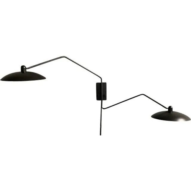 House of Troy - Ridgeline LED Double Wall Swing Lamp - RL276-2-BLK | Montreal Lighting & Hardware