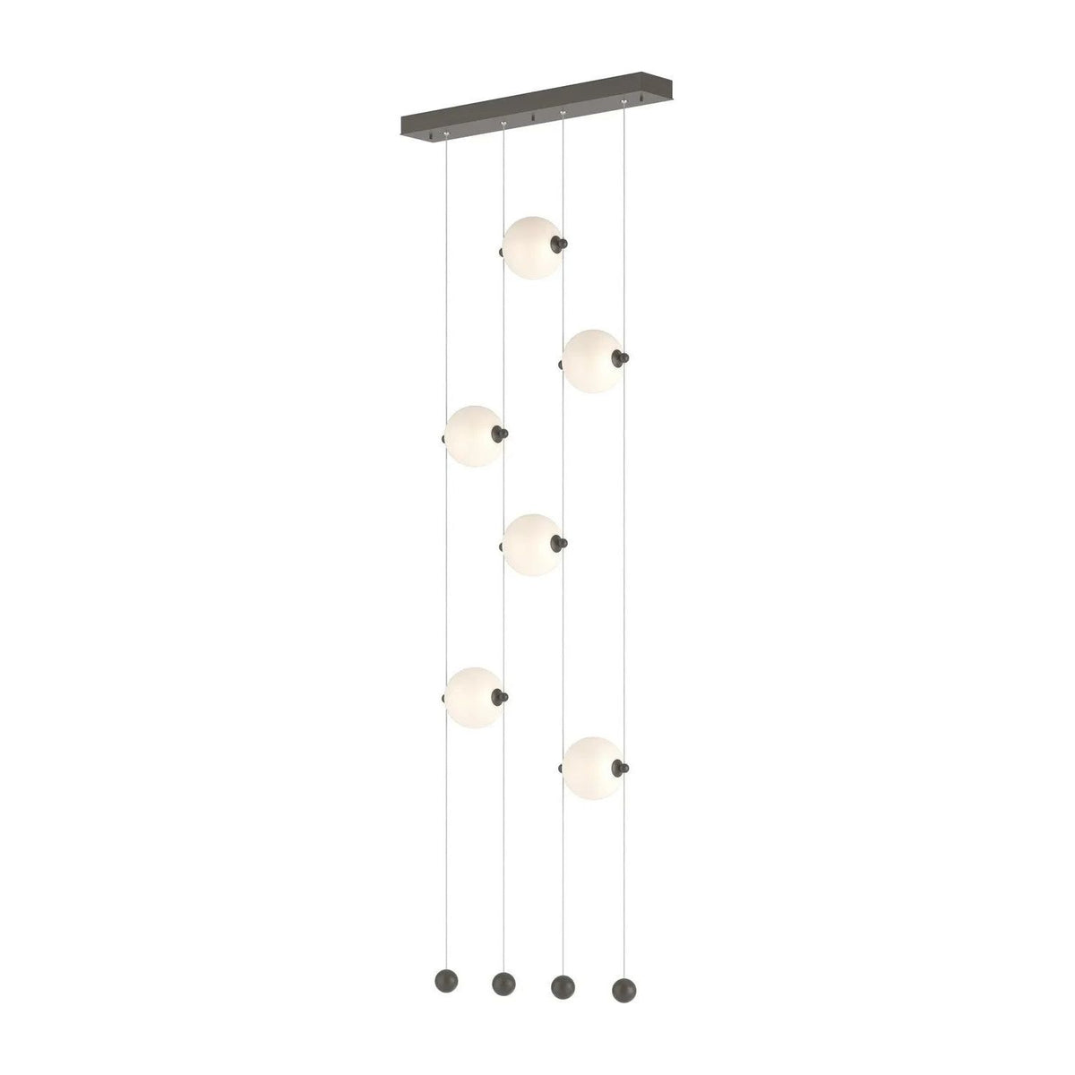 Hubbardton Forge - Abacus Ceiling to Floor LED Pendant - 139055-LED-STND-07-GG0668 | Montreal Lighting & Hardware