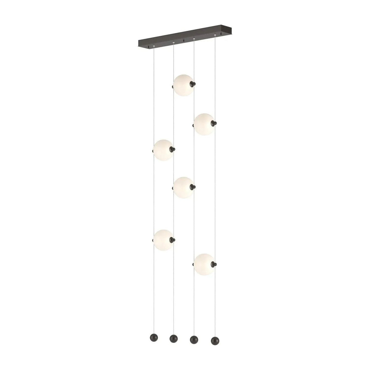 Hubbardton Forge - Abacus Ceiling to Floor LED Pendant - 139055-LED-STND-14-GG0668 | Montreal Lighting & Hardware