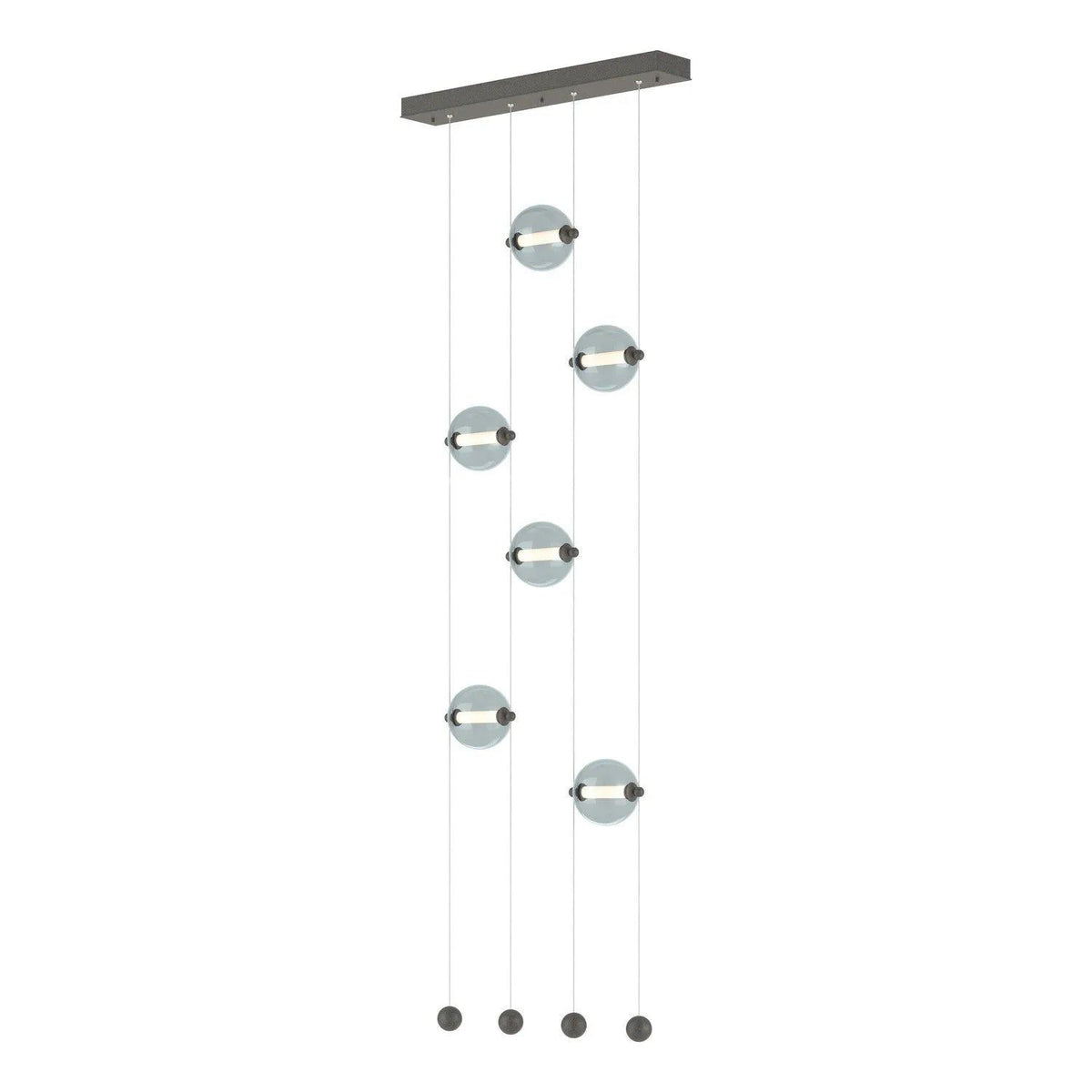 Hubbardton Forge - Abacus Ceiling to Floor LED Pendant - 139055-LED-STND-20-YL0668 | Montreal Lighting & Hardware