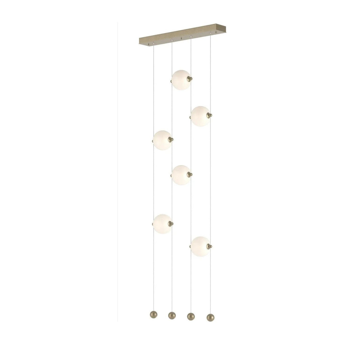 Hubbardton Forge - Abacus Ceiling to Floor LED Pendant - 139055-LED-STND-84-GG0668 | Montreal Lighting & Hardware