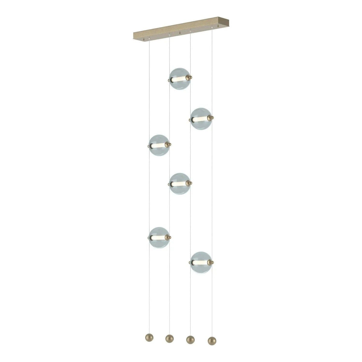 Hubbardton Forge - Abacus Ceiling to Floor LED Pendant - 139055-LED-STND-84-YL0668 | Montreal Lighting & Hardware