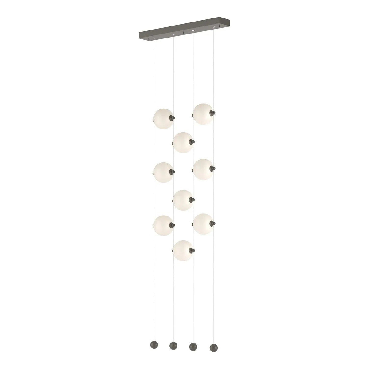 Hubbardton Forge - Abacus Ceiling to Floor LED Pendant - 139057-LED-STND-07-GG0668 | Montreal Lighting & Hardware