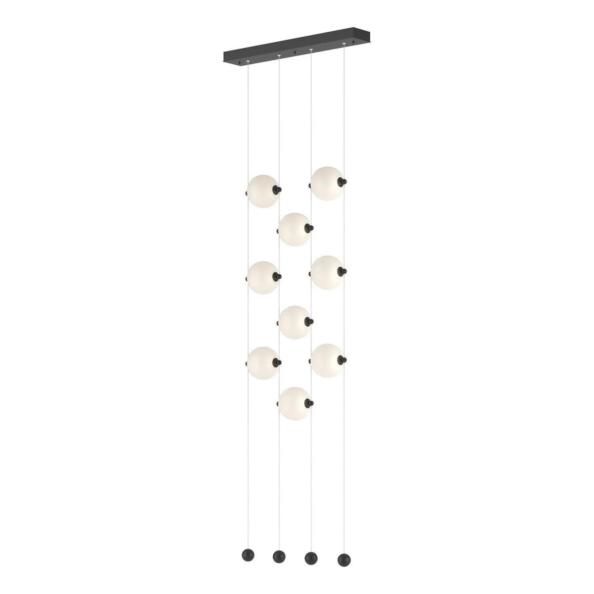 Hubbardton Forge - Abacus Ceiling to Floor LED Pendant - 139057-LED-STND-10-GG0668 | Montreal Lighting & Hardware