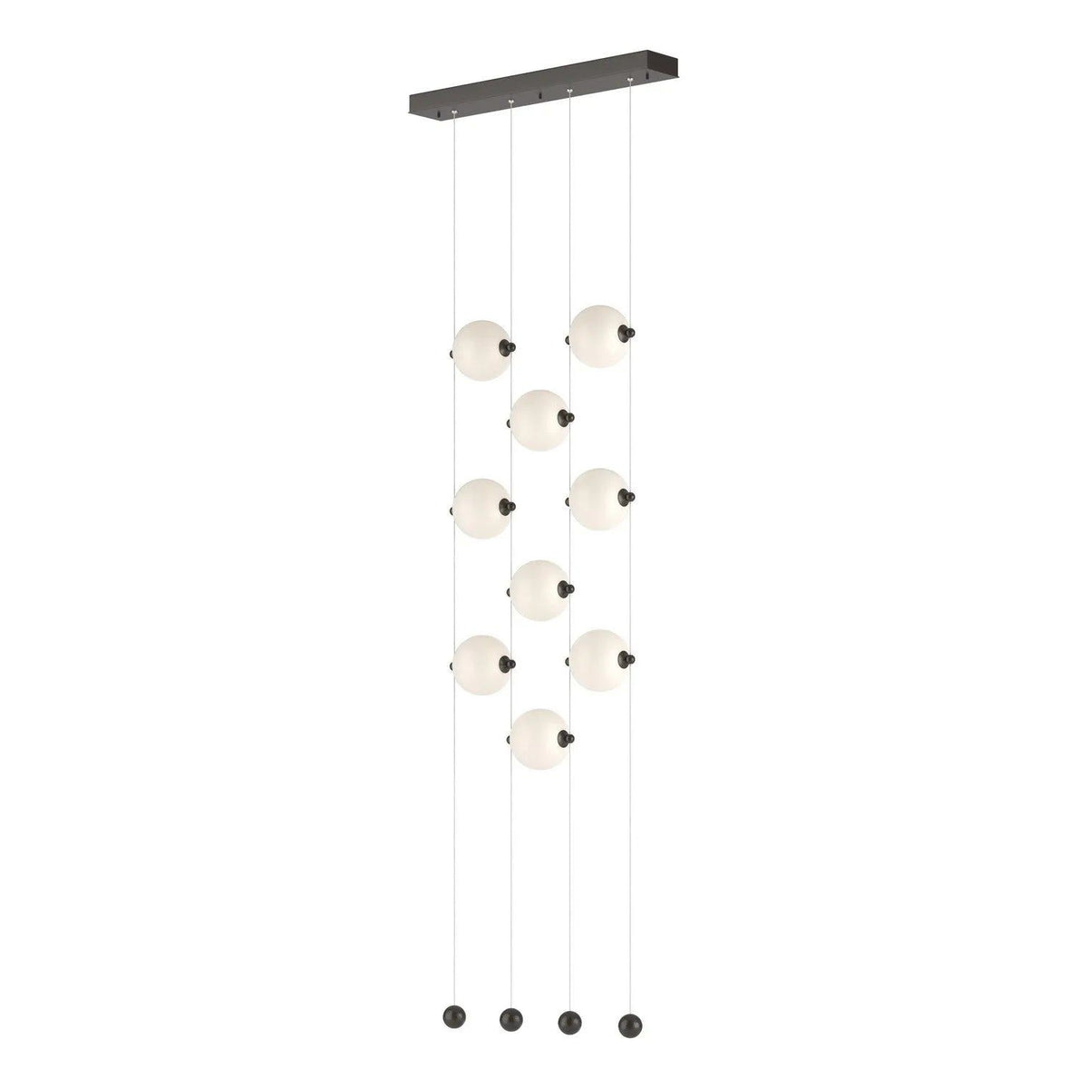 Hubbardton Forge - Abacus Ceiling to Floor LED Pendant - 139057-LED-STND-14-GG0668 | Montreal Lighting & Hardware