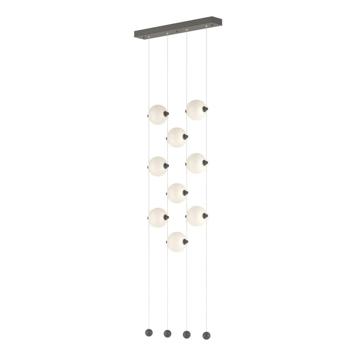 Hubbardton Forge - Abacus Ceiling to Floor LED Pendant - 139057-LED-STND-20-GG0668 | Montreal Lighting & Hardware