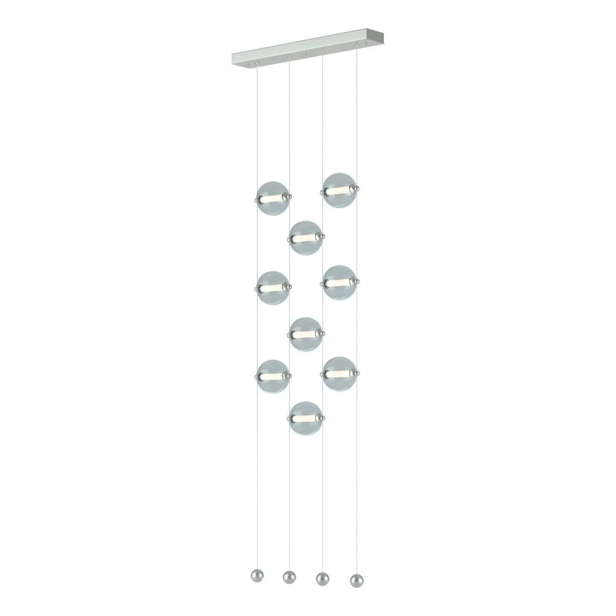 Hubbardton Forge - Abacus Ceiling to Floor LED Pendant - 139057-LED-STND-82-YL0668 | Montreal Lighting & Hardware