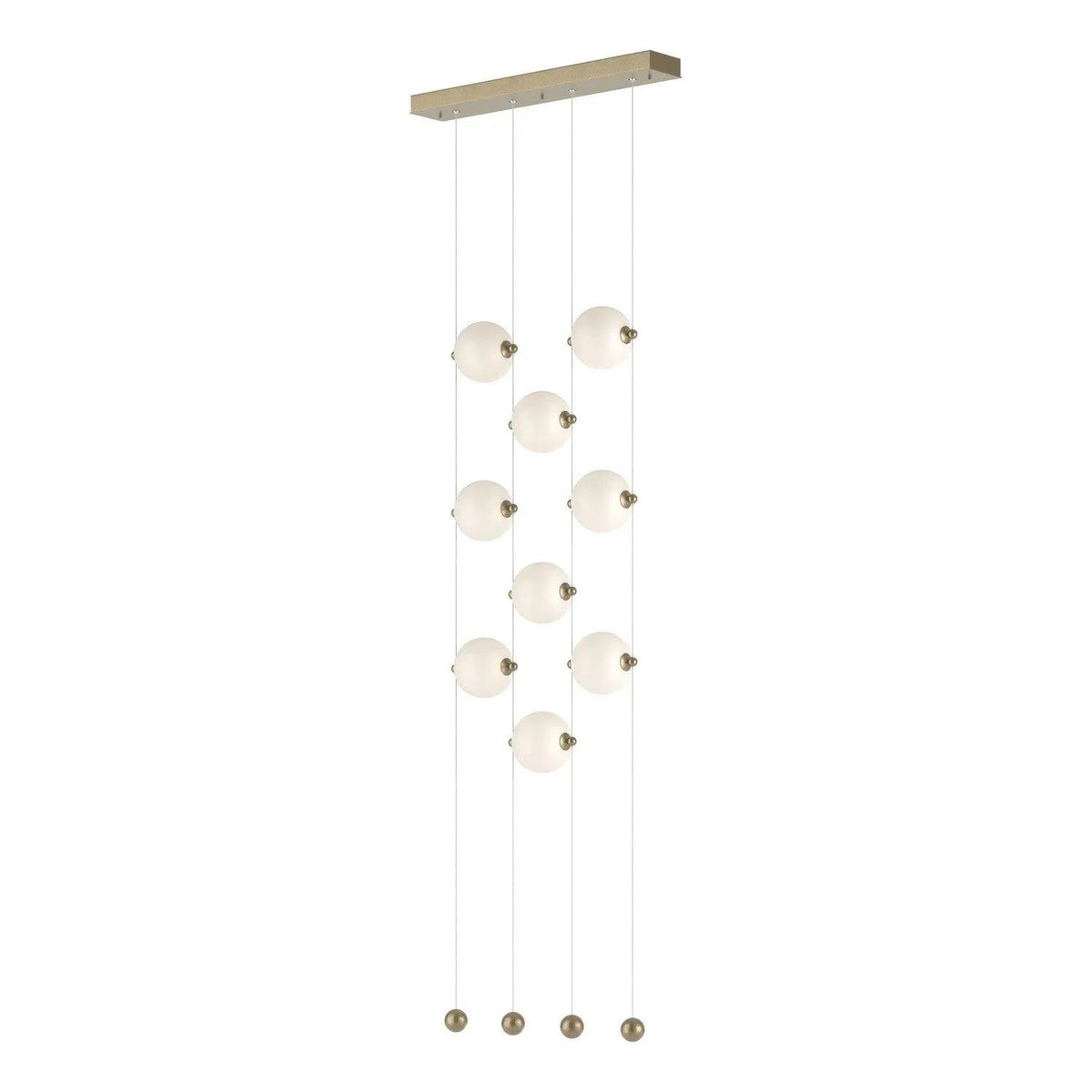 Hubbardton Forge - Abacus Ceiling to Floor LED Pendant - 139057-LED-STND-84-GG0668 | Montreal Lighting & Hardware