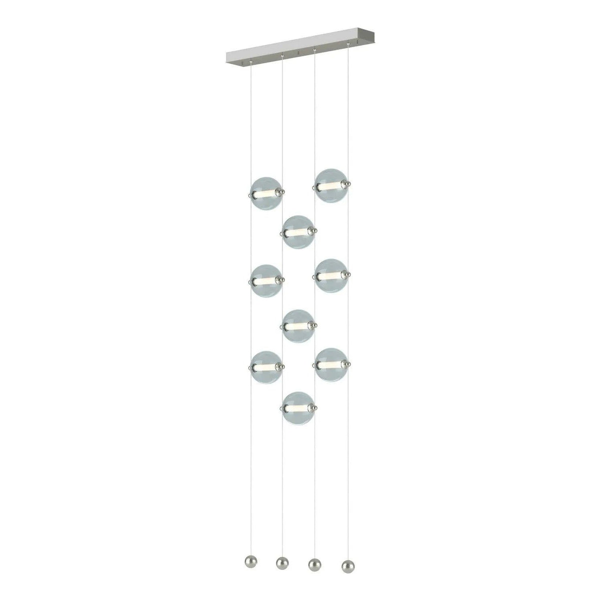 Hubbardton Forge - Abacus Ceiling to Floor LED Pendant - 139057-LED-STND-85-YL0668 | Montreal Lighting & Hardware