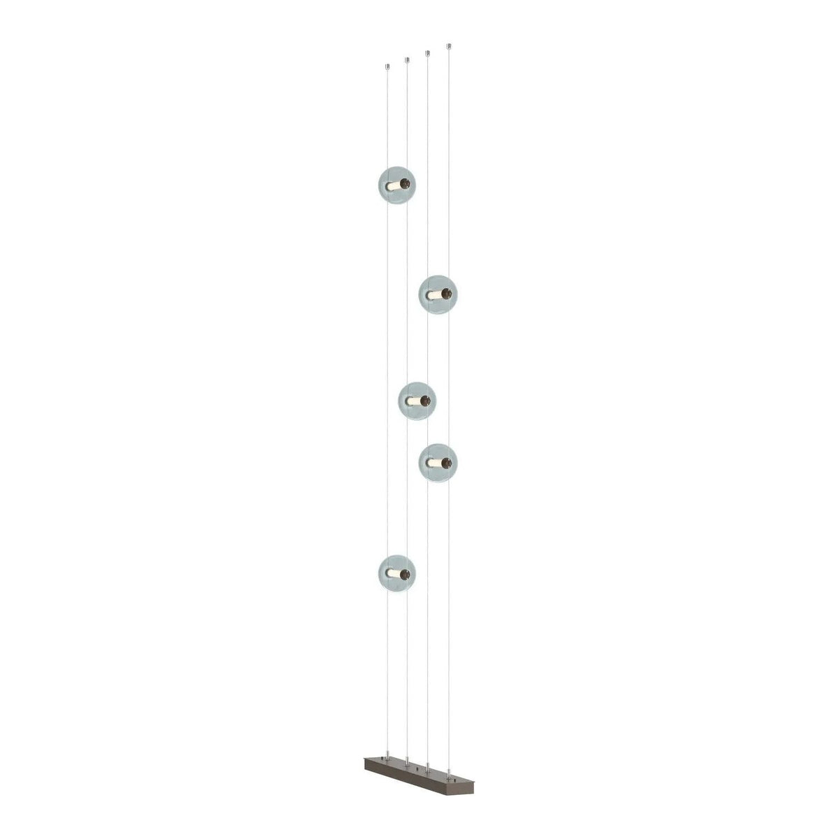 Hubbardton Forge - Abacus Floor to Ceiling LED Pendant (Plug-In) - 289520-LED-STND-05-YL0668 | Montreal Lighting & Hardware