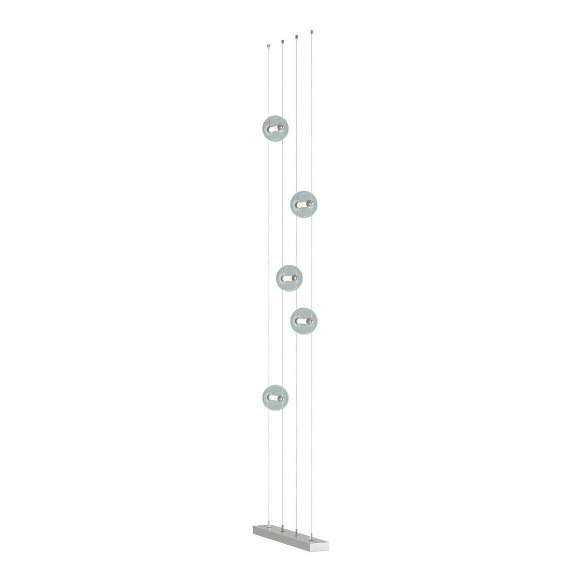 Hubbardton Forge - Abacus Floor to Ceiling LED Pendant (Plug-In) - 289520-LED-STND-82-YL0668 | Montreal Lighting & Hardware