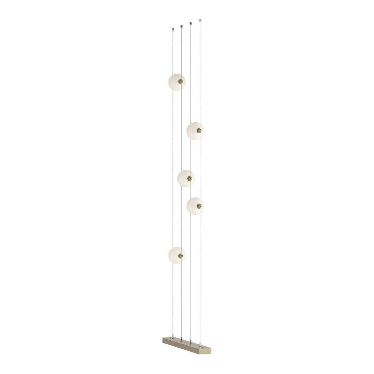 Hubbardton Forge - Abacus Floor to Ceiling LED Pendant (Plug-In) - 289520-LED-STND-84-GG0668 | Montreal Lighting & Hardware