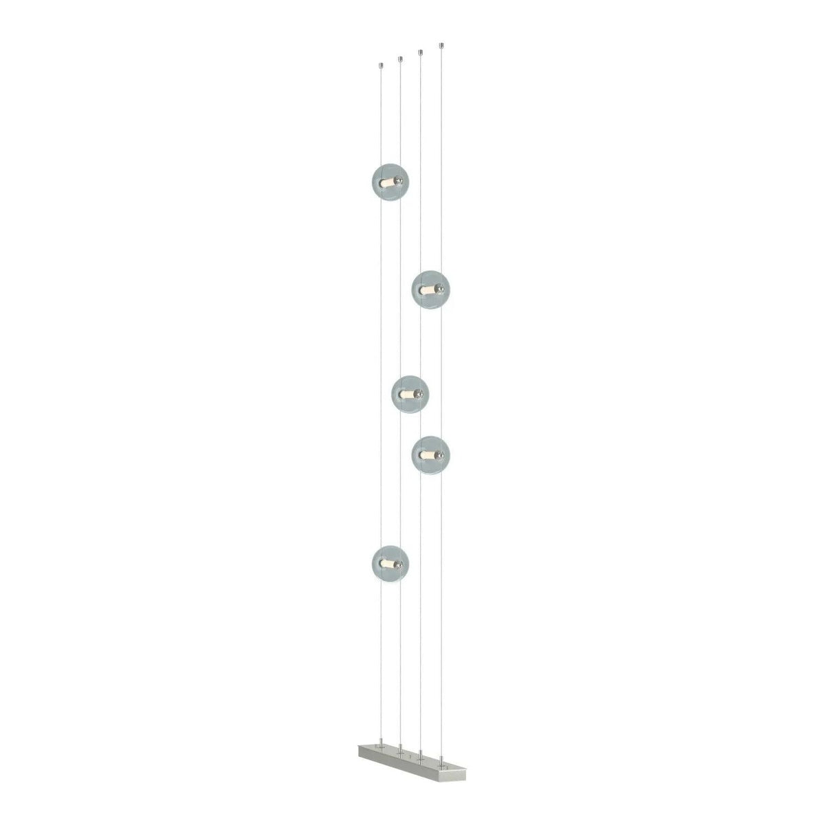 Hubbardton Forge - Abacus Floor to Ceiling LED Pendant (Plug-In) - 289520-LED-STND-85-YL0668 | Montreal Lighting & Hardware