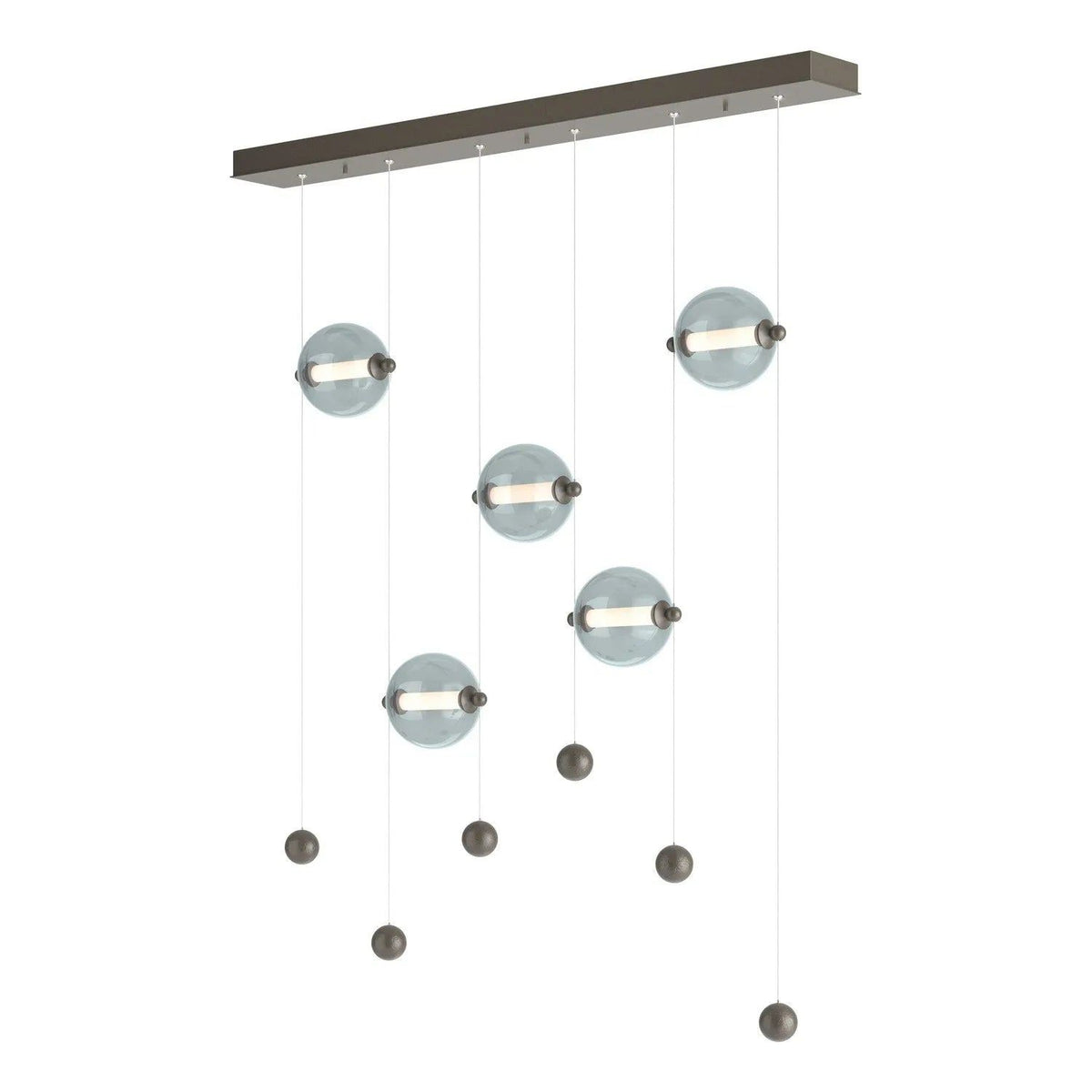 Hubbardton Forge - Abacus LED Linear Pendant - 139050-LED-STND-07-YL0668 | Montreal Lighting & Hardware