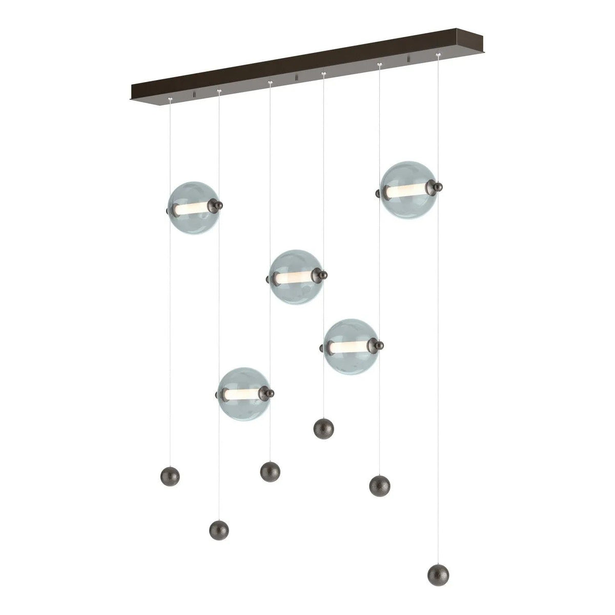 Hubbardton Forge - Abacus LED Linear Pendant - 139050-LED-STND-14-YL0668 | Montreal Lighting & Hardware