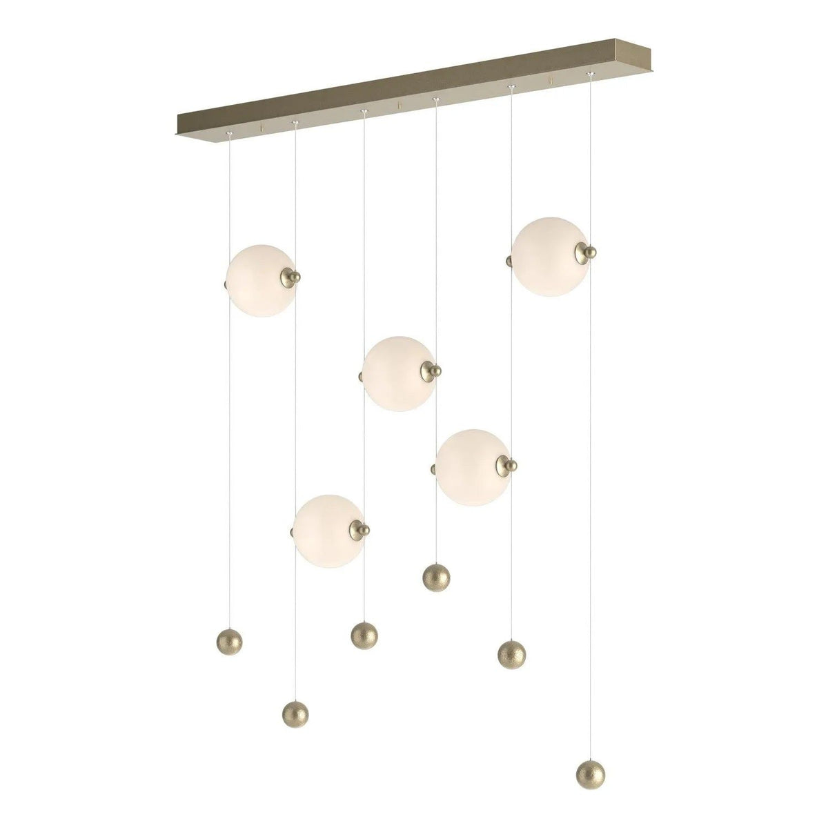 Hubbardton Forge - Abacus LED Linear Pendant - 139050-LED-STND-84-GG0668 | Montreal Lighting & Hardware