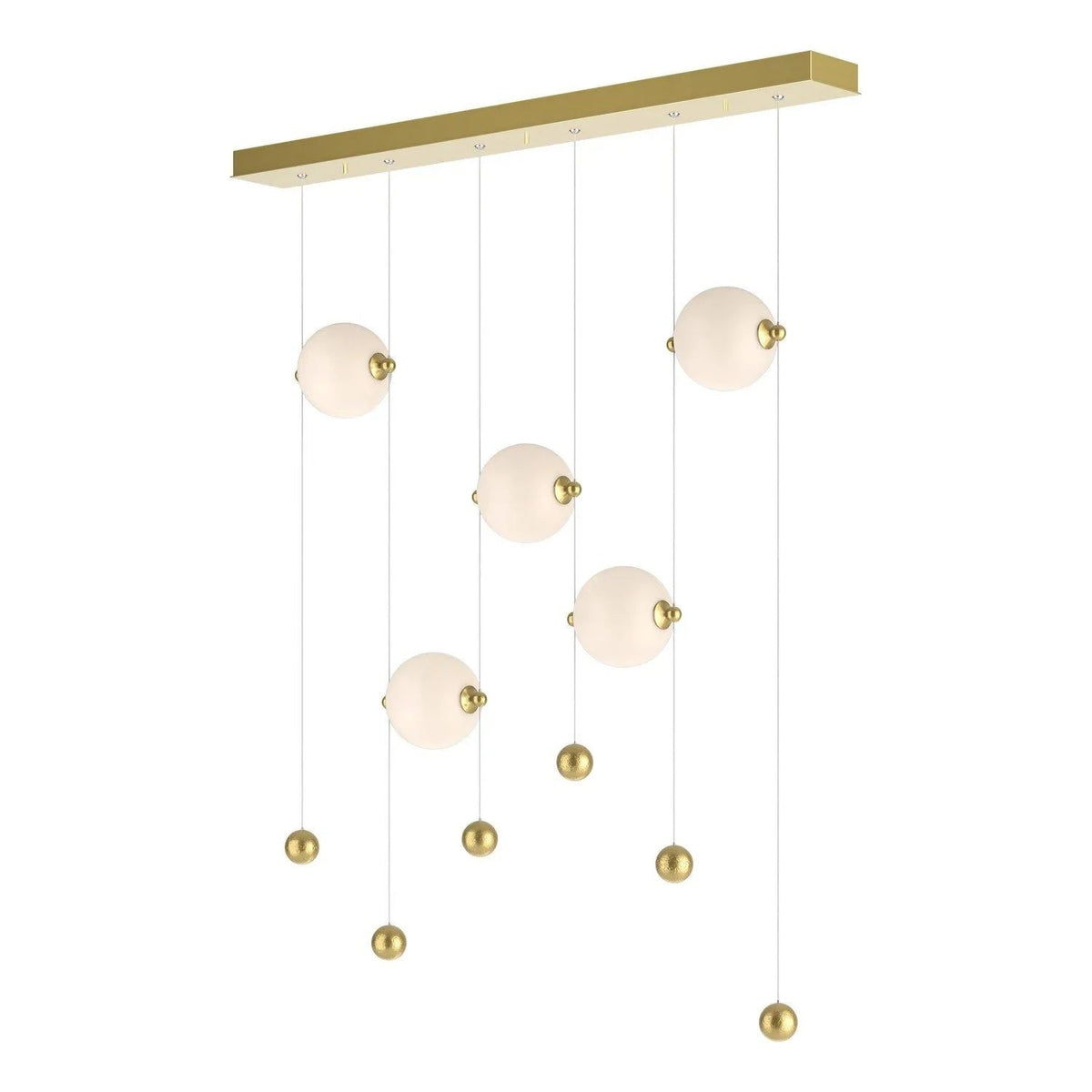 Hubbardton Forge - Abacus LED Linear Pendant - 139050-LED-STND-86-GG0668 | Montreal Lighting & Hardware