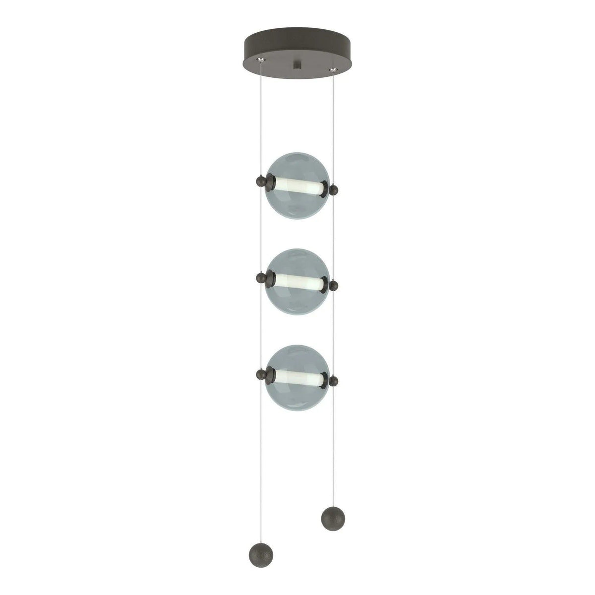 Hubbardton Forge - Abacus LED Multi-Light Pendant - 139059-LED-STND-07-YL0668 | Montreal Lighting & Hardware