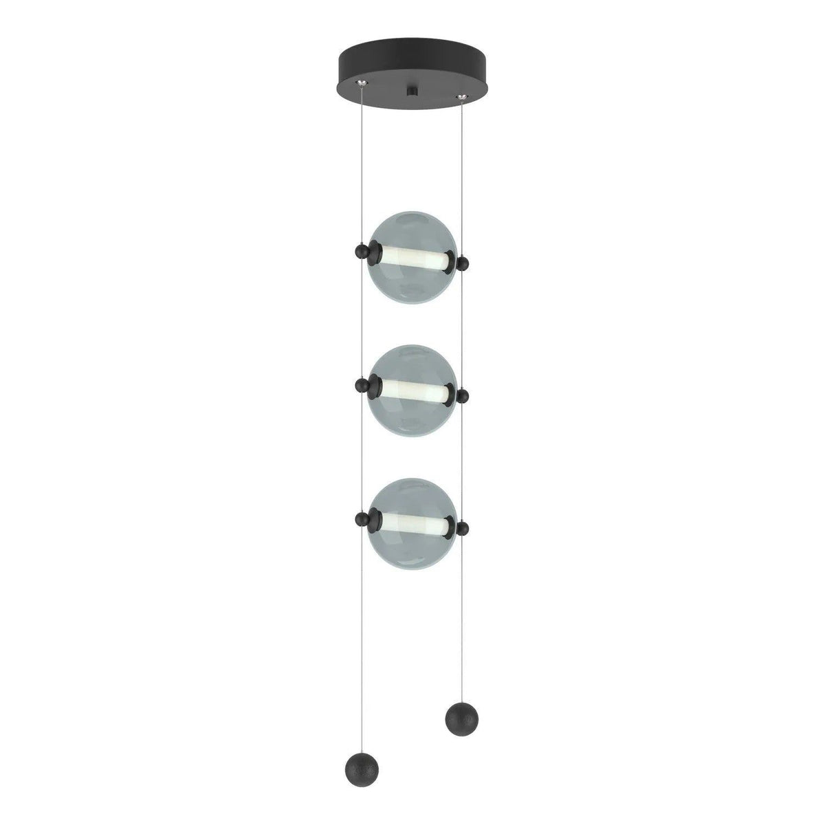 Hubbardton Forge - Abacus LED Multi-Light Pendant - 139059-LED-STND-10-YL0668 | Montreal Lighting & Hardware