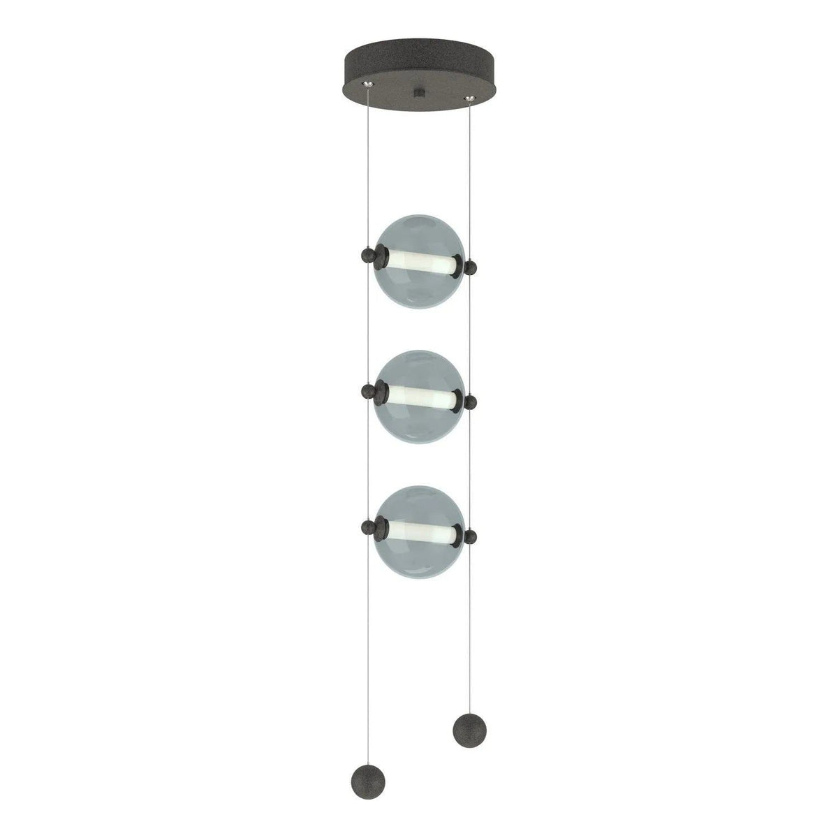 Hubbardton Forge - Abacus LED Multi-Light Pendant - 139059-LED-STND-20-YL0668 | Montreal Lighting & Hardware