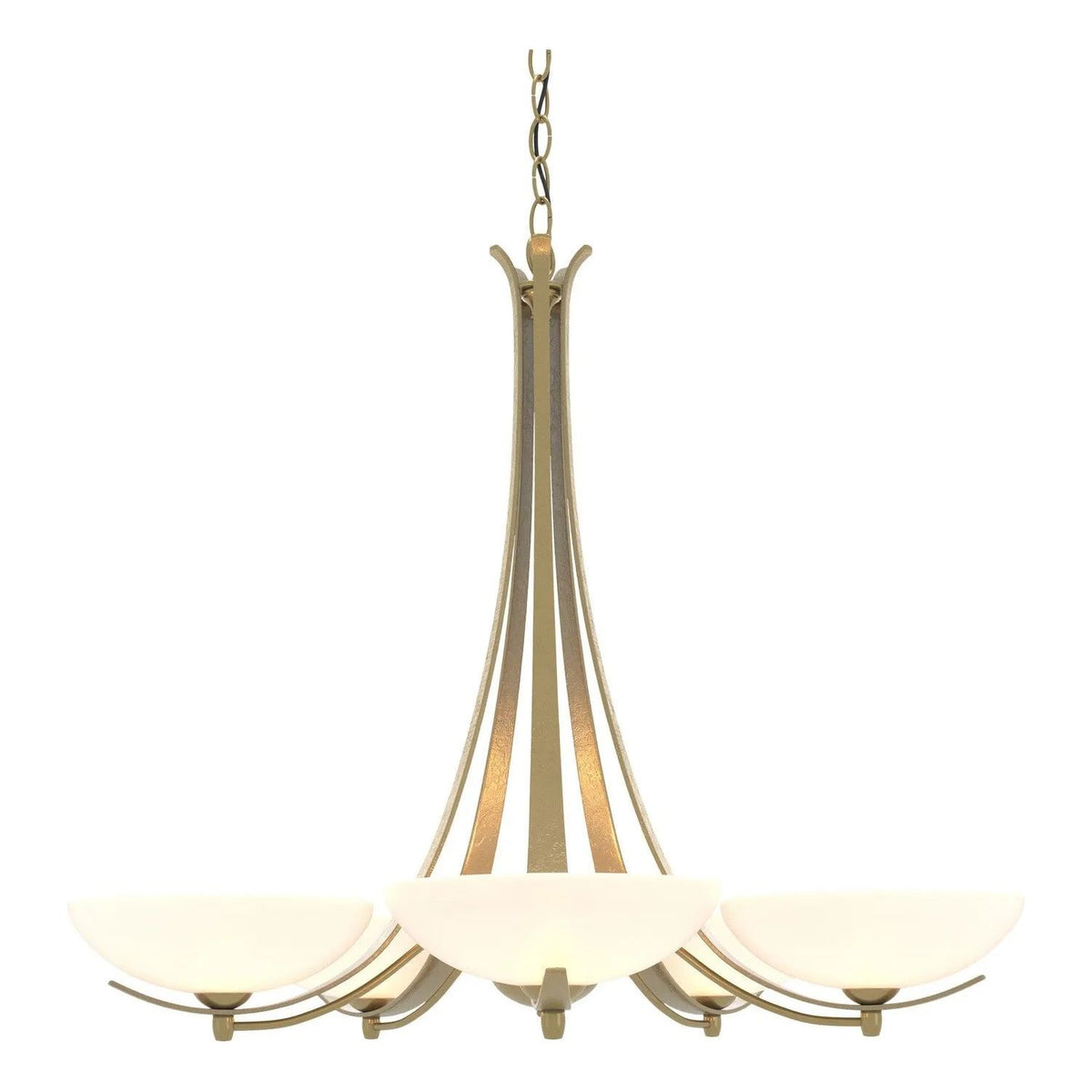 Hubbardton Forge - Aegis Chandelier - 101261-SKT-86-GG0123 | Montreal Lighting & Hardware