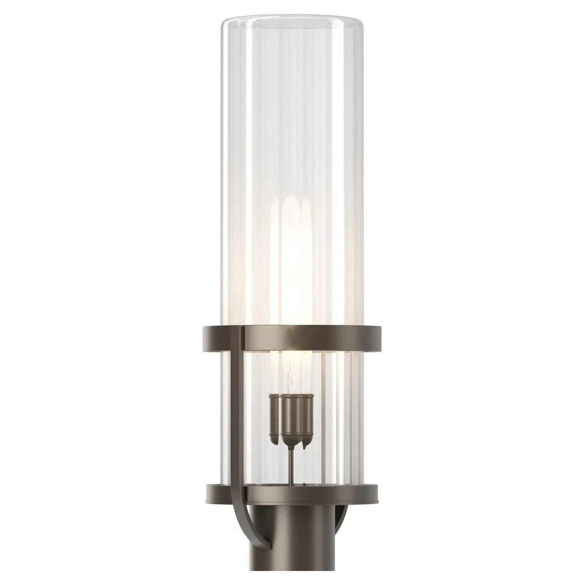 Hubbardton Forge - Alcove Outdoor Post Mount - 342025-SKT-77-ZM0745 | Montreal Lighting & Hardware