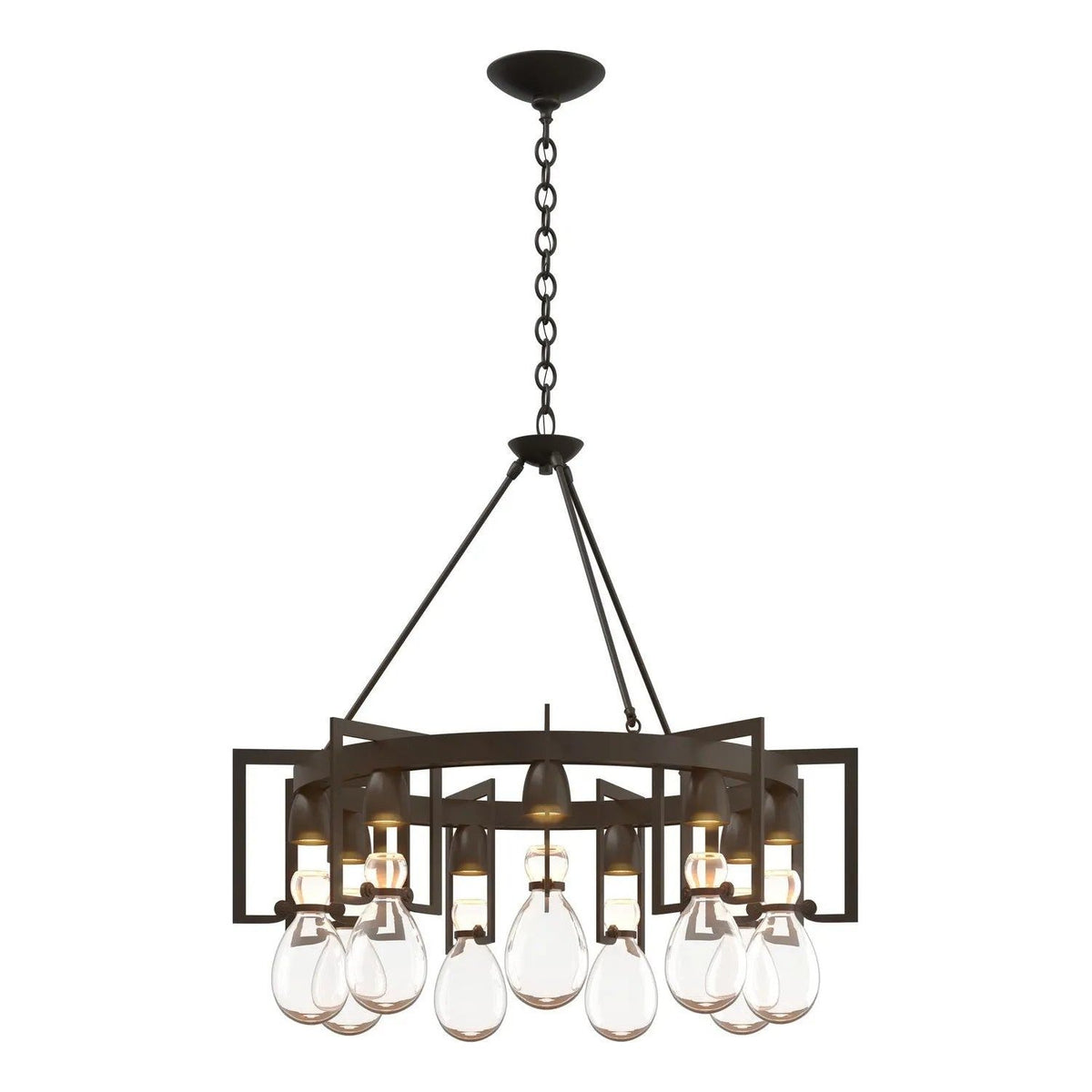 Hubbardton Forge - Apothecary Chandelier - 104360-SKT-07-ZM0572 | Montreal Lighting & Hardware