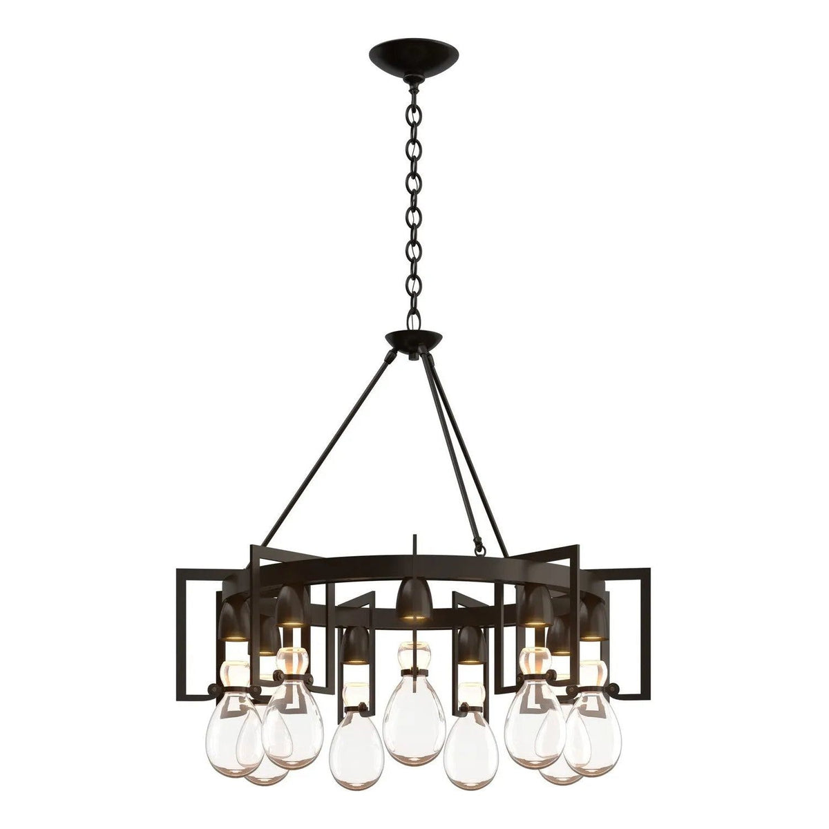 Hubbardton Forge - Apothecary Chandelier - 104360-SKT-14-ZM0572 | Montreal Lighting & Hardware