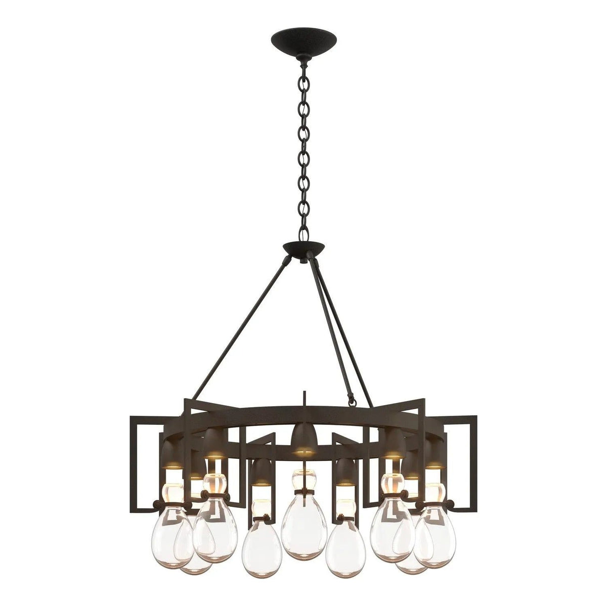 Hubbardton Forge - Apothecary Chandelier - 104360-SKT-20-ZM0572 | Montreal Lighting & Hardware