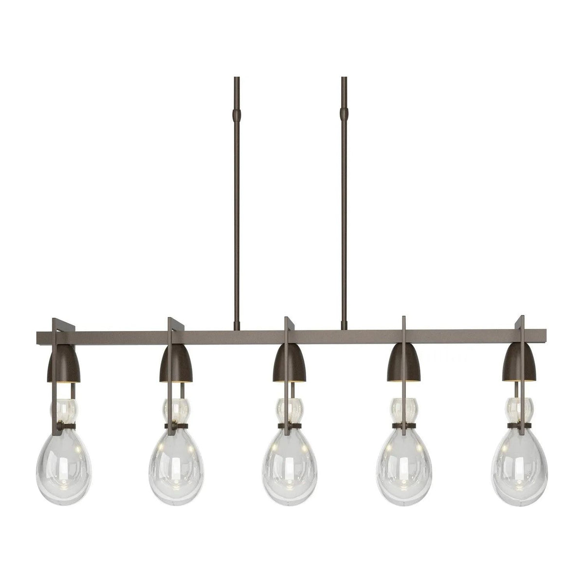 Hubbardton Forge - Apothecary Linear Pendant - 137810-SKT-LONG-05-ZM0572 | Montreal Lighting & Hardware