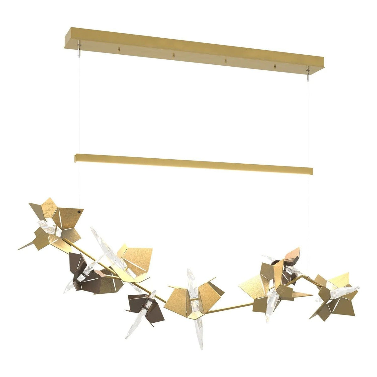 Hubbardton Forge - Belladonna LED Pendant - 139813-LED-STND-86-05-CR | Montreal Lighting & Hardware