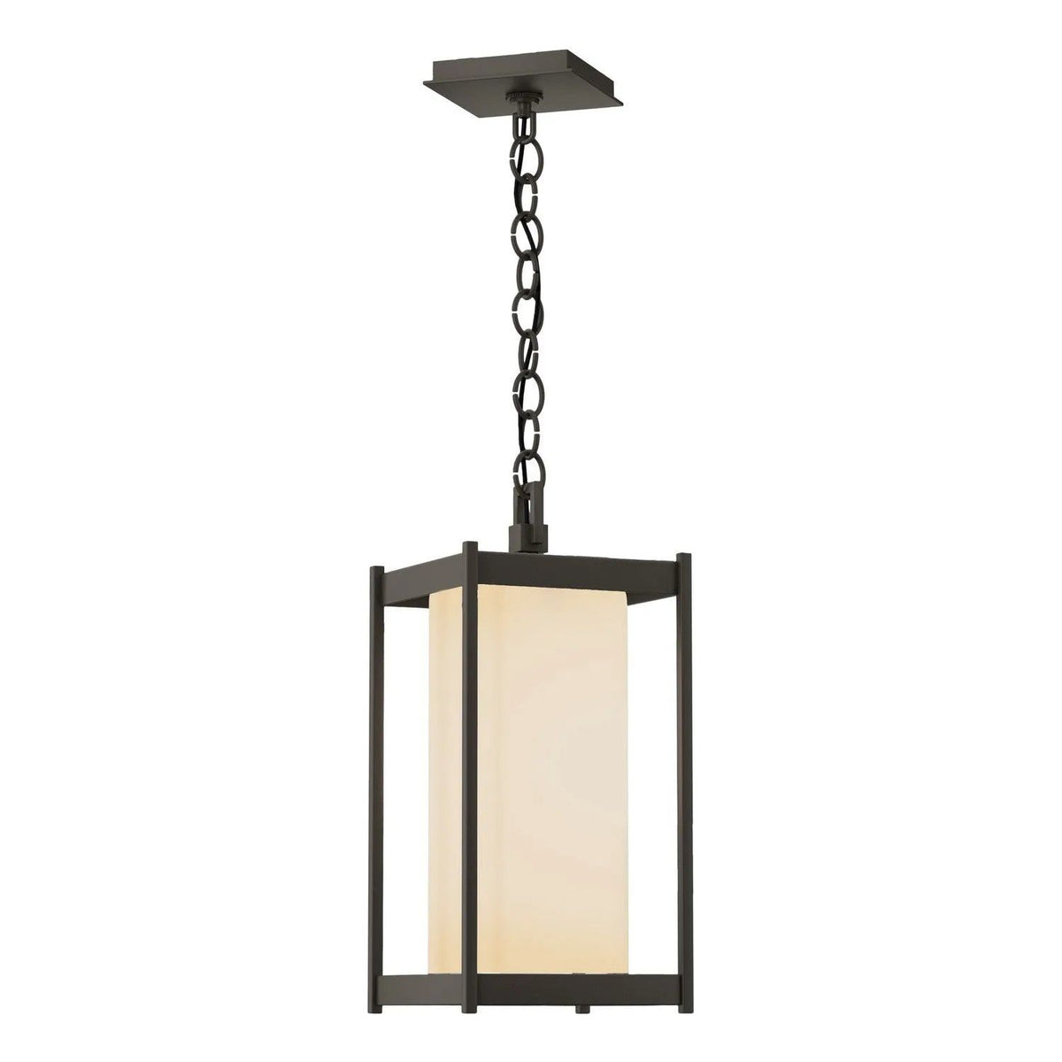 Hubbardton Forge - Cela Outdoor Lantern - 362023-SKT-77-GG0731 | Montreal Lighting & Hardware