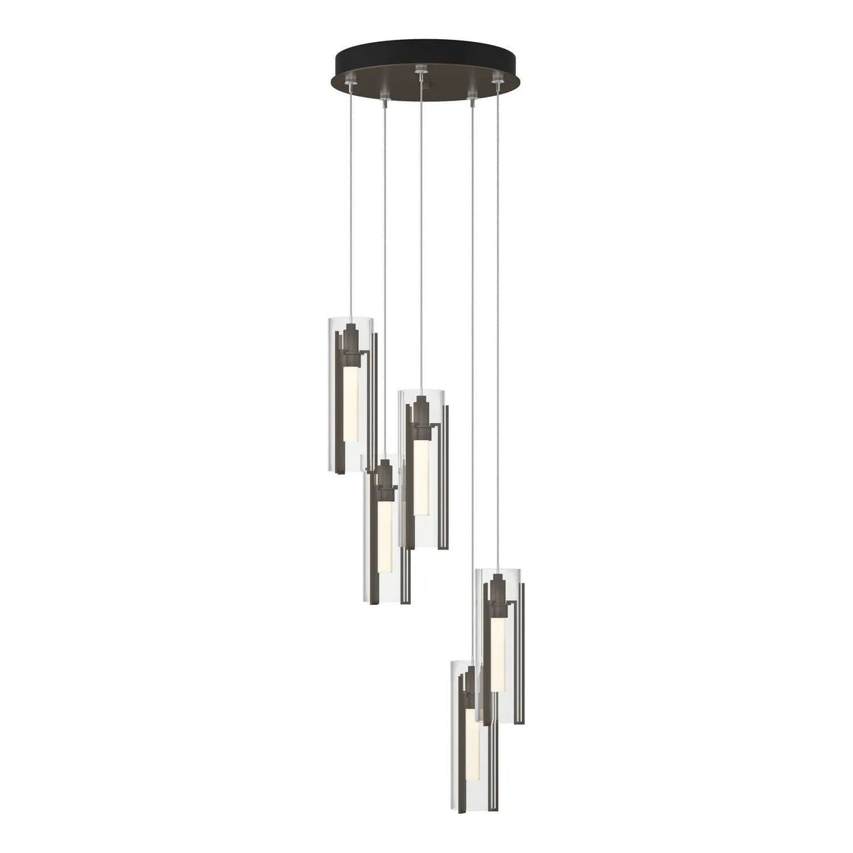 Hubbardton Forge - Exos Glass LED Pendant - 131124-SKT-STND-05-ZM0065 | Montreal Lighting & Hardware