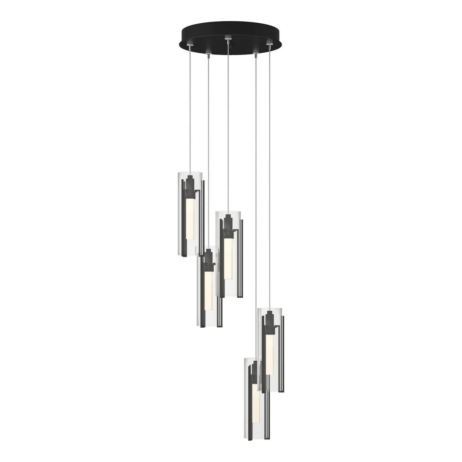 Hubbardton Forge - Exos Glass LED Pendant - 131124-SKT-STND-10-ZM0065 | Montreal Lighting & Hardware