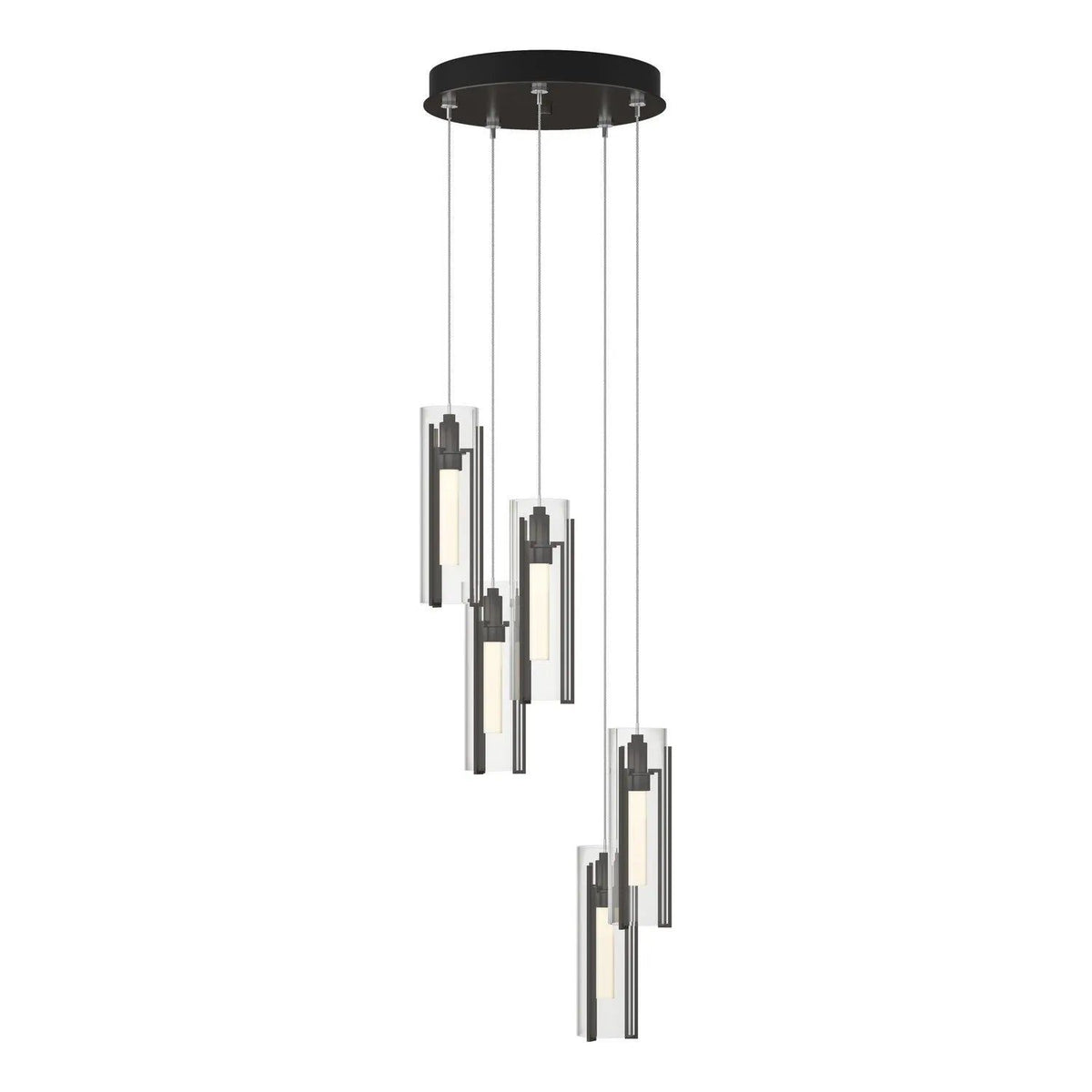 Hubbardton Forge - Exos Glass LED Pendant - 131124-SKT-STND-14-ZM0065 | Montreal Lighting & Hardware