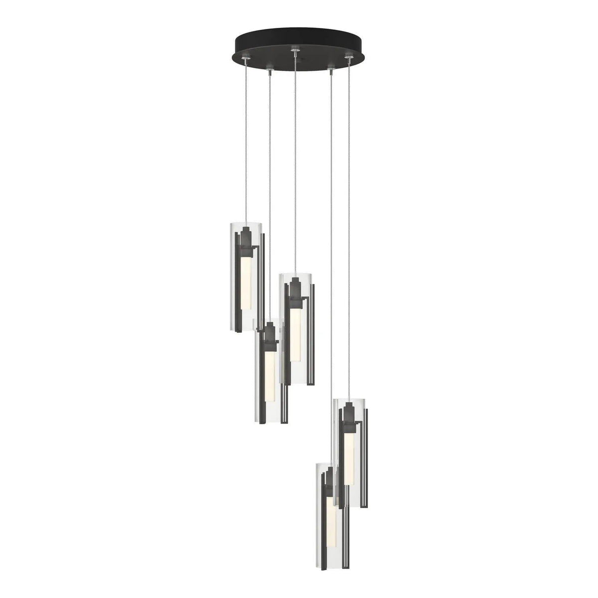 Hubbardton Forge - Exos Glass LED Pendant - 131124-SKT-STND-20-ZM0065 | Montreal Lighting & Hardware