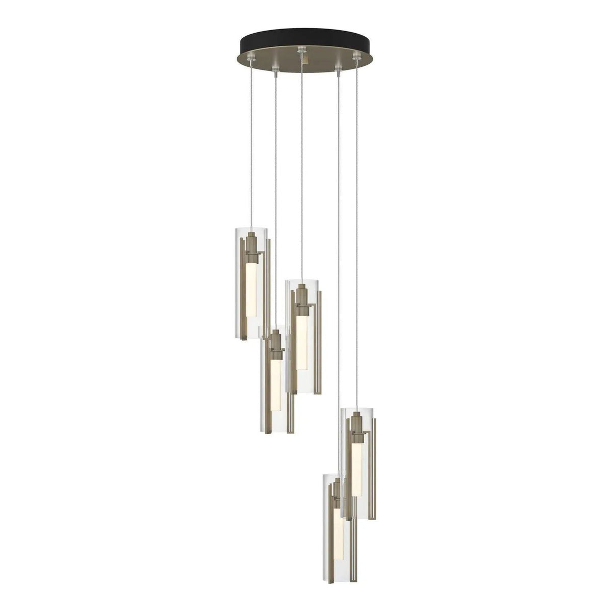 Hubbardton Forge - Exos Glass LED Pendant - 131124-SKT-STND-84-ZM0065 | Montreal Lighting & Hardware