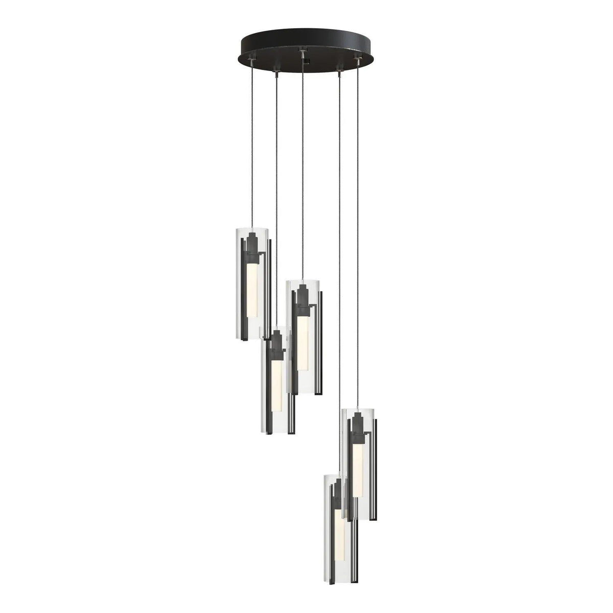 Hubbardton Forge - Exos Glass LED Pendant - 131124-SKT-STND-89-ZM0065 | Montreal Lighting & Hardware