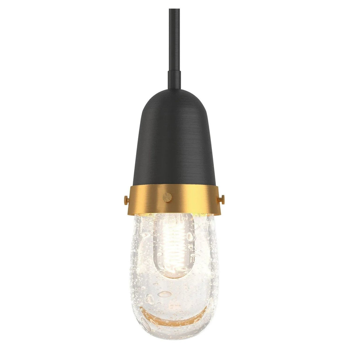 Hubbardton Forge - Fizz Mini Pendant - 187000-SKT-MULT-10-BR-YG0512 | Montreal Lighting & Hardware