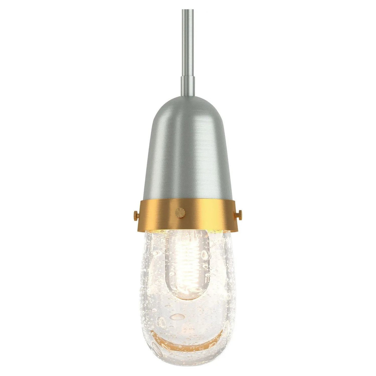 Hubbardton Forge - Fizz Mini Pendant - 187000-SKT-MULT-82-BR-YG0512 | Montreal Lighting & Hardware