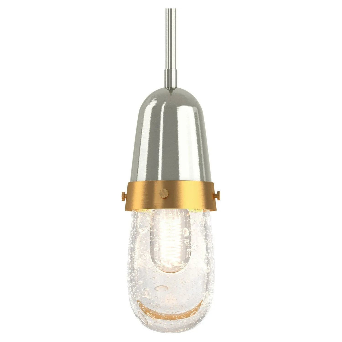 Hubbardton Forge - Fizz Mini Pendant - 187000-SKT-MULT-85-BR-YG0512 | Montreal Lighting & Hardware