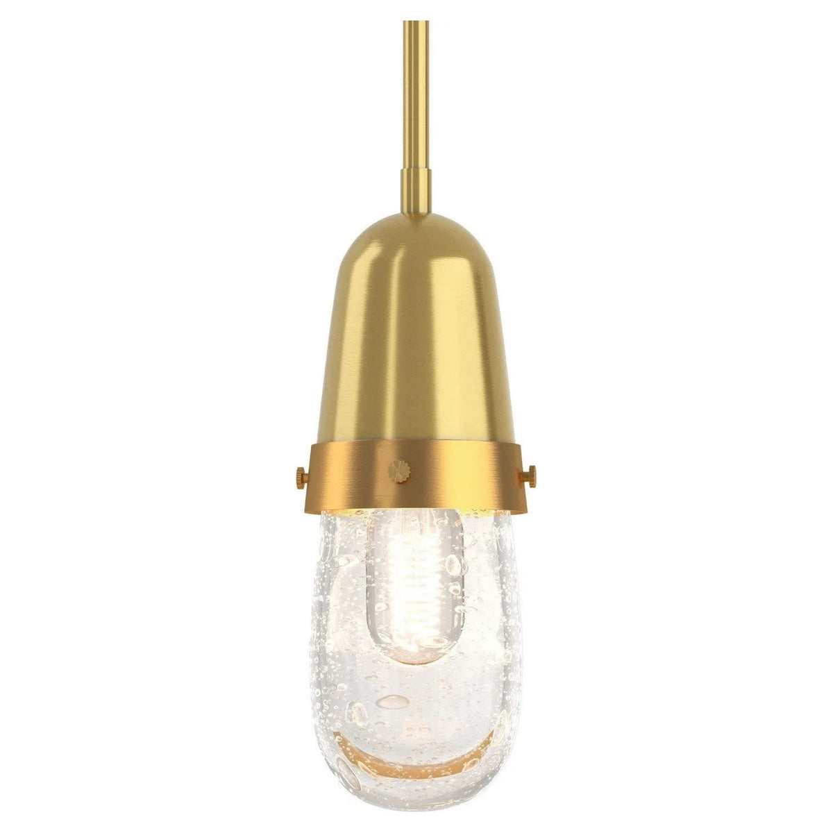 Hubbardton Forge - Fizz Mini Pendant - 187000-SKT-MULT-86-BR-YG0512 | Montreal Lighting & Hardware