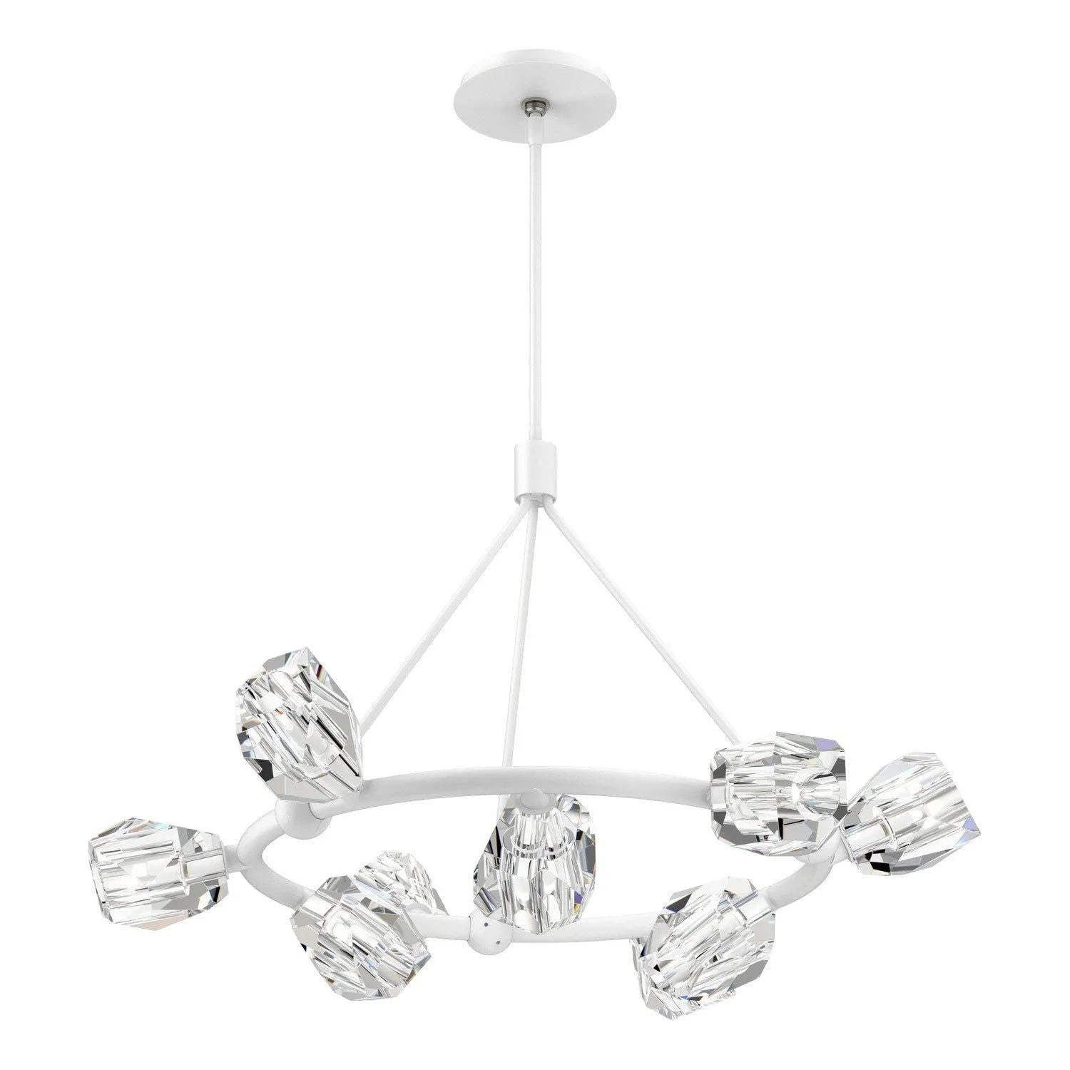 Hubbardton Forge - Gatsby Pendant - 131067-SKT-MULT-02-CR | Montreal Lighting & Hardware