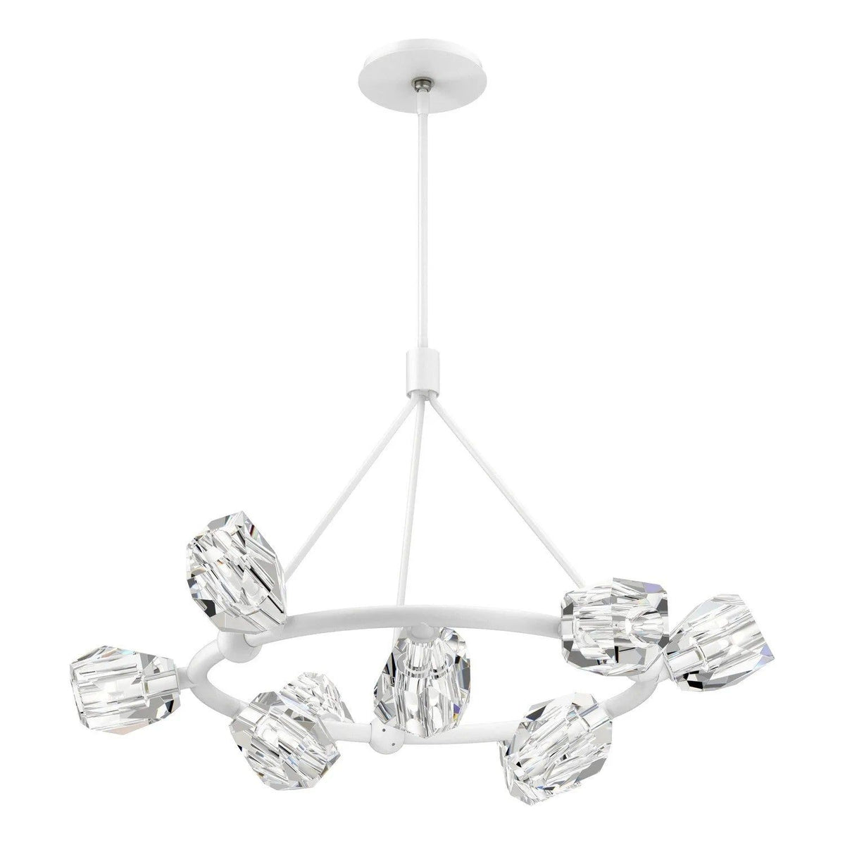 Hubbardton Forge - Gatsby Pendant - 131067-SKT-MULT-02-CR | Montreal Lighting & Hardware