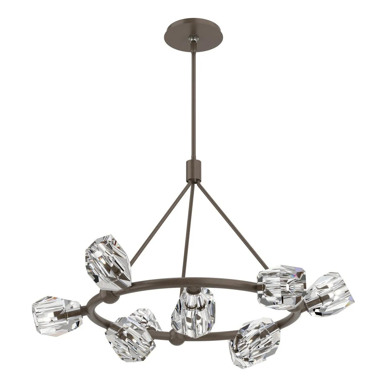 Hubbardton Forge - Gatsby Pendant - 131067-SKT-MULT-05-CR | Montreal Lighting & Hardware