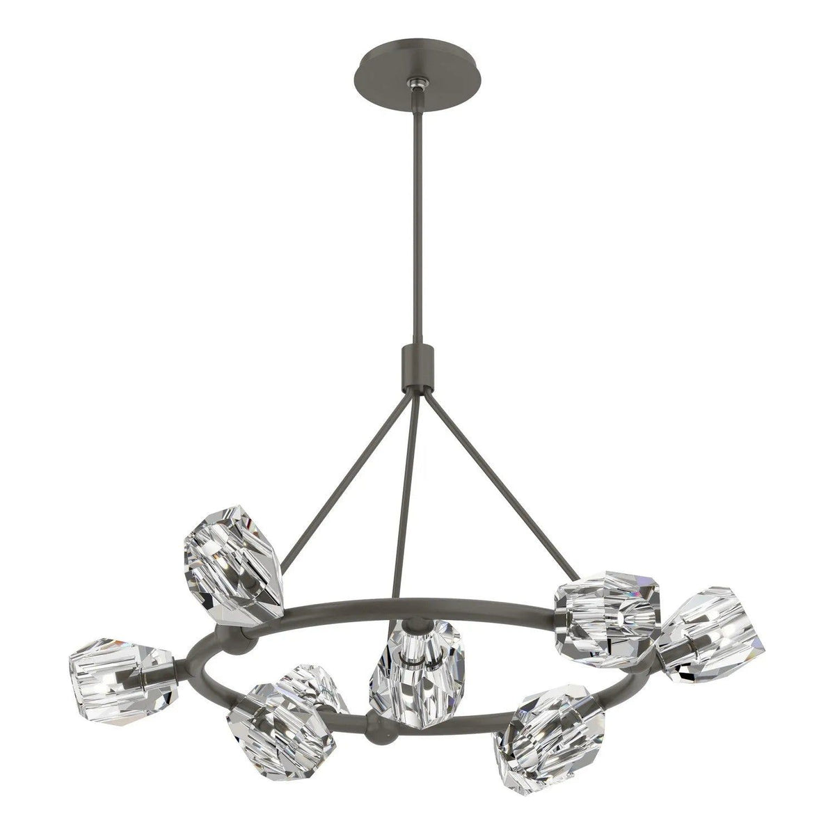 Hubbardton Forge - Gatsby Pendant - 131067-SKT-MULT-07-CR | Montreal Lighting & Hardware