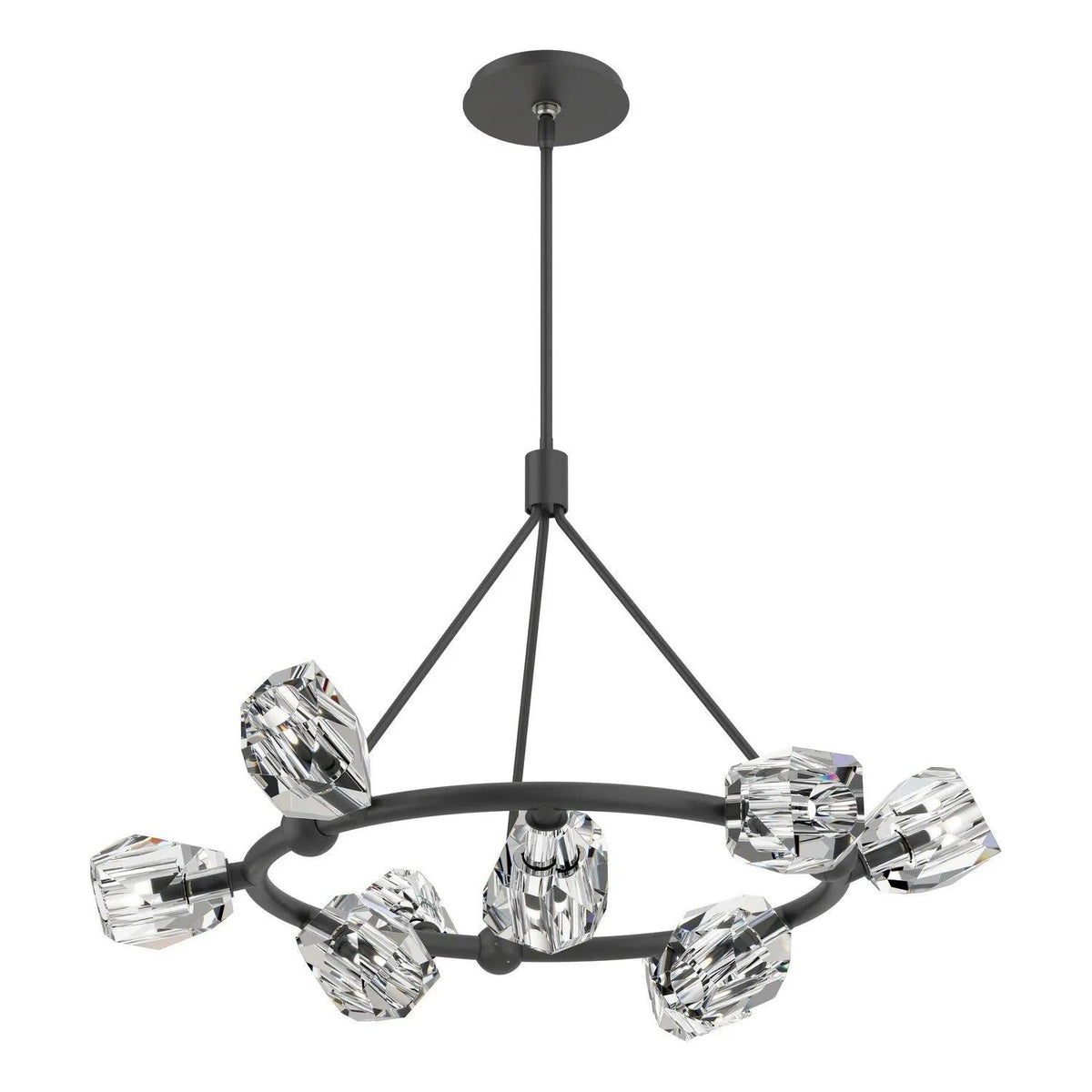 Hubbardton Forge - Gatsby Pendant - 131067-SKT-MULT-10-CR | Montreal Lighting & Hardware