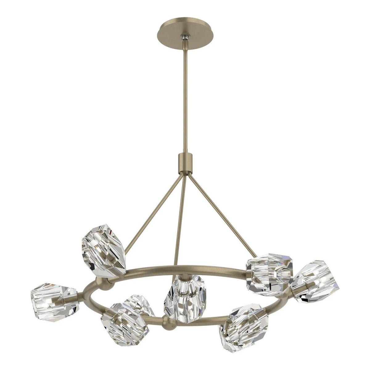 Hubbardton Forge - Gatsby Pendant - 131067-SKT-MULT-84-CR | Montreal Lighting & Hardware